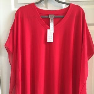 Chico’s Travelers Poncho